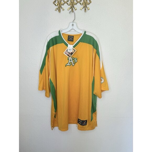 ⚾️ Oakland A's Vintage 2008 Jersey - Cooperstown Collection - NEW Tags 2XL K - Picture 1 of 11